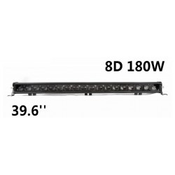 Siyah Mercekli 8D Led Bar 180W