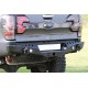 Ford Ranger 2012+ Sonrası Arka Demir Tampon - Rear Bumper Black AQM-S20