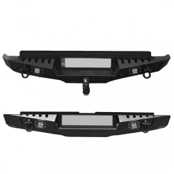 Ford Ranger 2012+ Sonrası Arka Demir Tampon - Rear Bumper Black AQM-S20