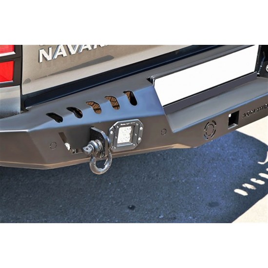 Nissan Navara 2016+ Sonrası Arka Demir Tampon - Rear Bumper Black AQM-S20