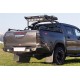 Toyota Hilux Revo 2006+ Sonrası Arka Demir Tampon - Rear Bumper Black AQM-S20