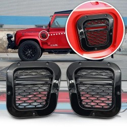 Land Rover Defender Ön Çamurluk Yan Hava Giriş Izgara Seti