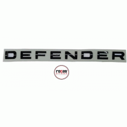 YENİ DEFENDER ÖN KAPUT ÜSTÜ YAZI DEFENDER SİYAH