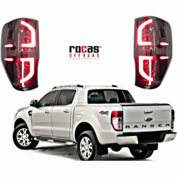 FORD RANGER T6-T7-T8 STOP LAMBA SETİ (SİYAH) LEDLİ