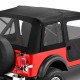 BESTOP 1976-1983 JEEP CJ5 TENTE KOMPLE ( SİYAH )