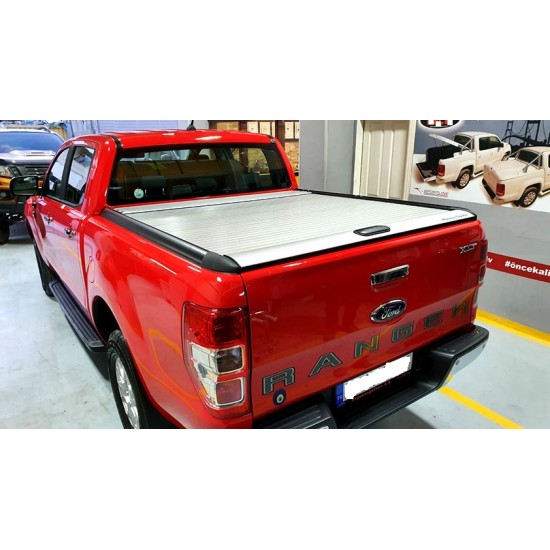 Ford Ranger Maximustop İthal Sürgülü Kapak - Gri