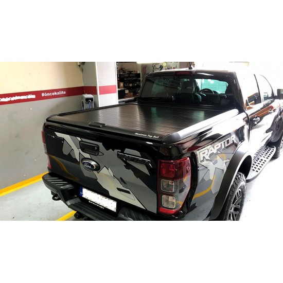 Ford Ranger Maximustop İthal Sürgülü Kapak - Siyah