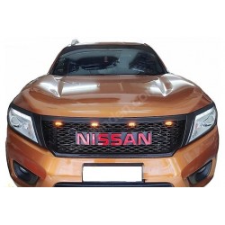 Nissan Navara NP300 Ledli Ön Panjur 2016+ Sonrası Uyumlu