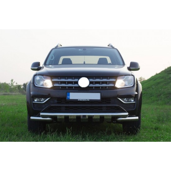 Fiat FullBack 2015+ Sonrası Krom Shark Ön Koruma AQM-PST23