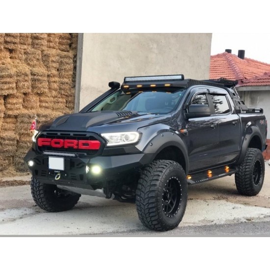 Ford Ranger 2012+ Sonrası Ön Demir Tampon AQM-S50