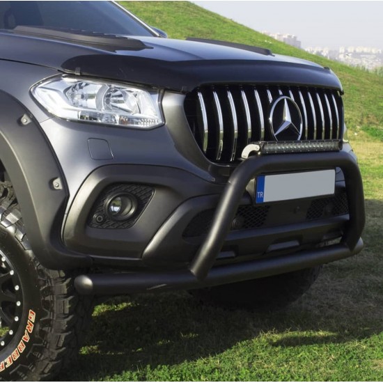 Mitsubishi L200 Ön Koruma Siyah 2015+ AQM-PST15