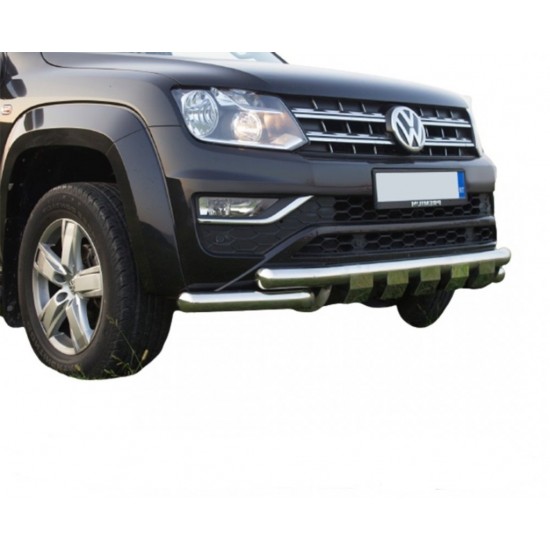 VW Amarok 2012 Sonrası Krom Shark Ön Koruma AQM-PST23