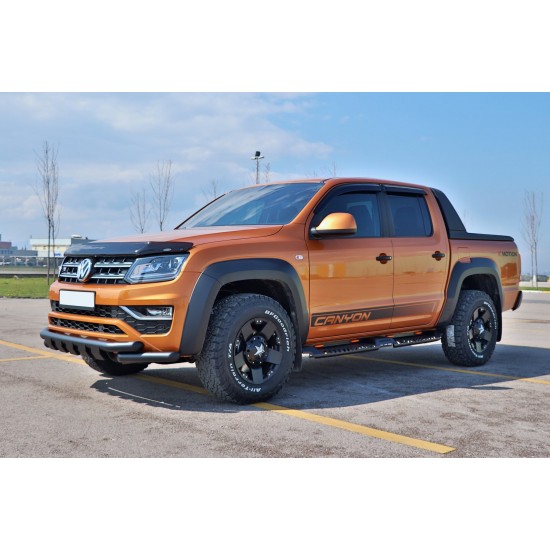 VW Amarok 2012 Sonrası Siyah Shark Ön Koruma AQM-PST24