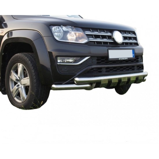 Isuzu D-Max 2006+ Sonrası Krom Shark Ön Koruma AQM-PST23